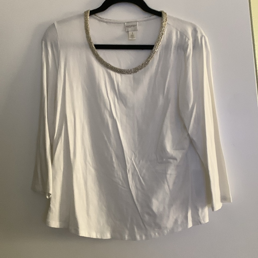 Chico’s Zenergy Jacket, Capris and Top - Picture 4 of 11